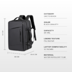 Vaccum Bags - Midnight Black